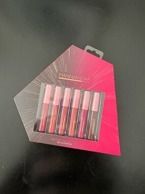 Manna Kadar 6pc Lip Stain Set - Mixed Pink & Rose Tones
